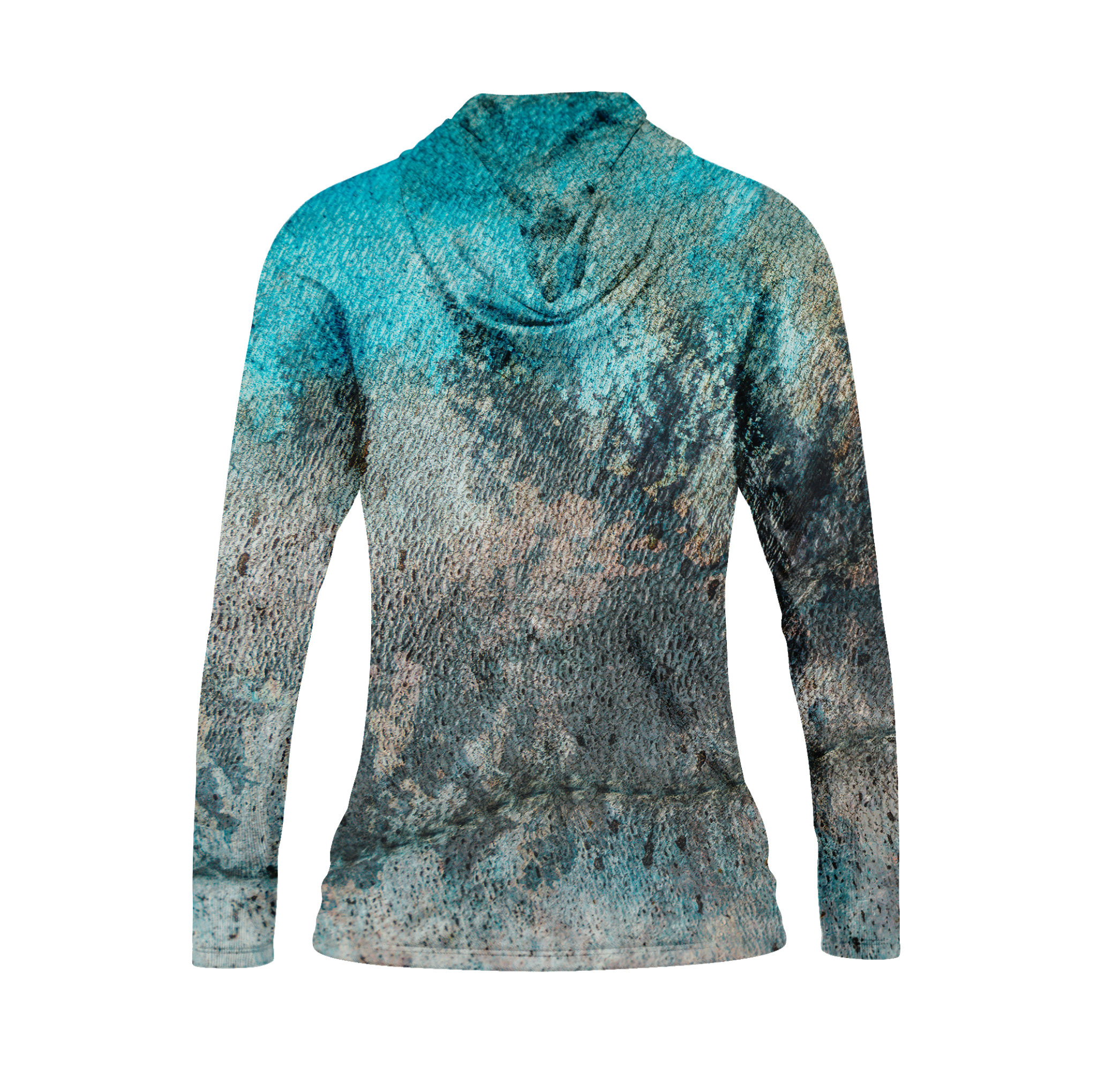 Seatec Women's Kingfish Hooded Performance Shirt – Lightweight, moisture-wicking fishing shirt for active outdoor use with UPF sun protection